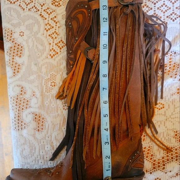 Rare Corral multi fringe harness boots - Picture 11 of 12